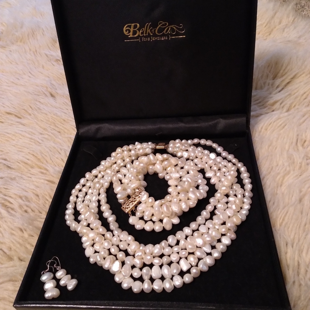 Vintage pearl set - Picture 2 of 11